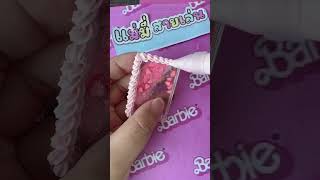 #แม่มี่สายเล่น DIY ทำกรอบรูปกลิตเตอร์วิ้งๆ barbie