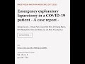 Emergency exploratory laparotomy in a COVID-19 patient - A case report - | RTCL.TV