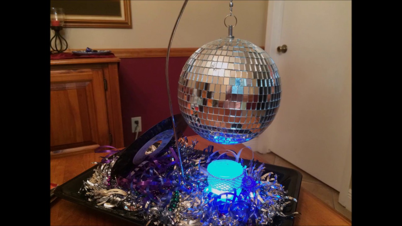 Disco Ball Centerpiece Decorations