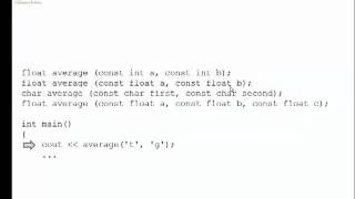 C++ Lesson 8.5 - Function Overloading