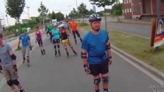 Skatenight Ludwigshafen 17.7.2013 Teil1 Altrip-Route