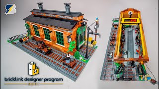 LEGO Old Train Engine Shed early review - Bricklink Designer Program Series 1