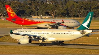 6 Early Morning HEAVY AIRCRAFT Takeoffs | T4 Carpark | Melbourne Airport Plane Spotting