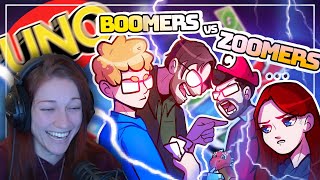 UNO but it's Boomers VS Zoomers | Kruzadar Stream Highlights #237