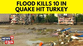 Flood Kills At Least 10 In Quake-hit Southeast Turkey | Turkey Flood News Today | English News