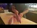 how to cut yellowtail for sushi and sashimi how to make sushi series