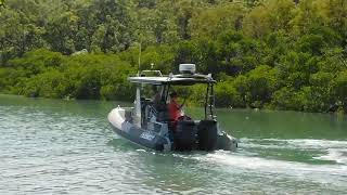 Zoe Bay.  Hinchinbrook Island.  Ferry.  Early March 2022.