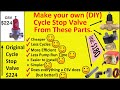 Make Your Own (DIY) Cycle Stop Valve From These Parts, Better, Cheaper, More Efficient, Less Cycles!