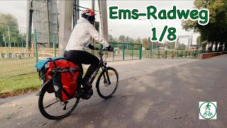 Emsradweg und Weserradweg Teil 1/8    Mit dem Fahrrad in 8 Tagen durch Norddeutschland