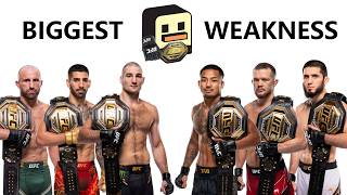 Every UFC Champion's Biggest Weakness