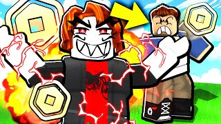 🟥 DONO DO JOGO SE ARREPENDEU DE TER ME DESAFIADO NO JOGO DELE NO ROBLOX !!