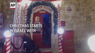 Christmas starts in Israel with new restrictions