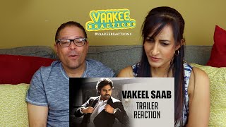 Vakeel Saab Trailer - Pawan Kalyan | Sriram Venu | Thaman S - Foreigner Friends Reaction