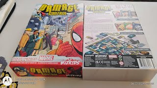 Marvel monday : Unboxing Damage control card game