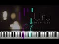 【カラオケ】uru 「あなたがいることで」premium studio live ver.　※楽譜は概要欄へ（高音質）【ピアノ伴奏】