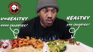 The Healthiest/Unhealthiest Panda Express Meals!