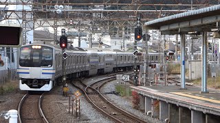 2020/12/16 【トップ編成】 横須賀線 E217系 Y-1編成 逗子駅 | JR East Yokosuka Line: E217 Series Y-1 Set at Zushi