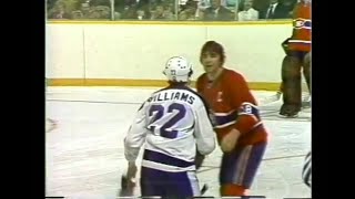 Canadiens - Maple Leafs Game 3 hits, roughs, and goals 4/21/79