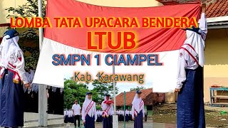 LOMBA TATA UPACARA BENDERA, SMPN 1 CIAMPEL TINGKAT KAB. KARAWANG RABU, 26 OKTOBER 2022