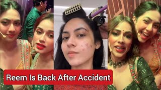 Reem Shaikh Gets Back On Laughter Chefs With Burn Marks | Nia, Reem and Jannat's Fun Time On Set