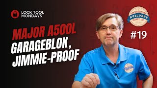 Major A500L Garageblok, Jimmie Proof - for Left Side of Door | Lock Tool Monday #19