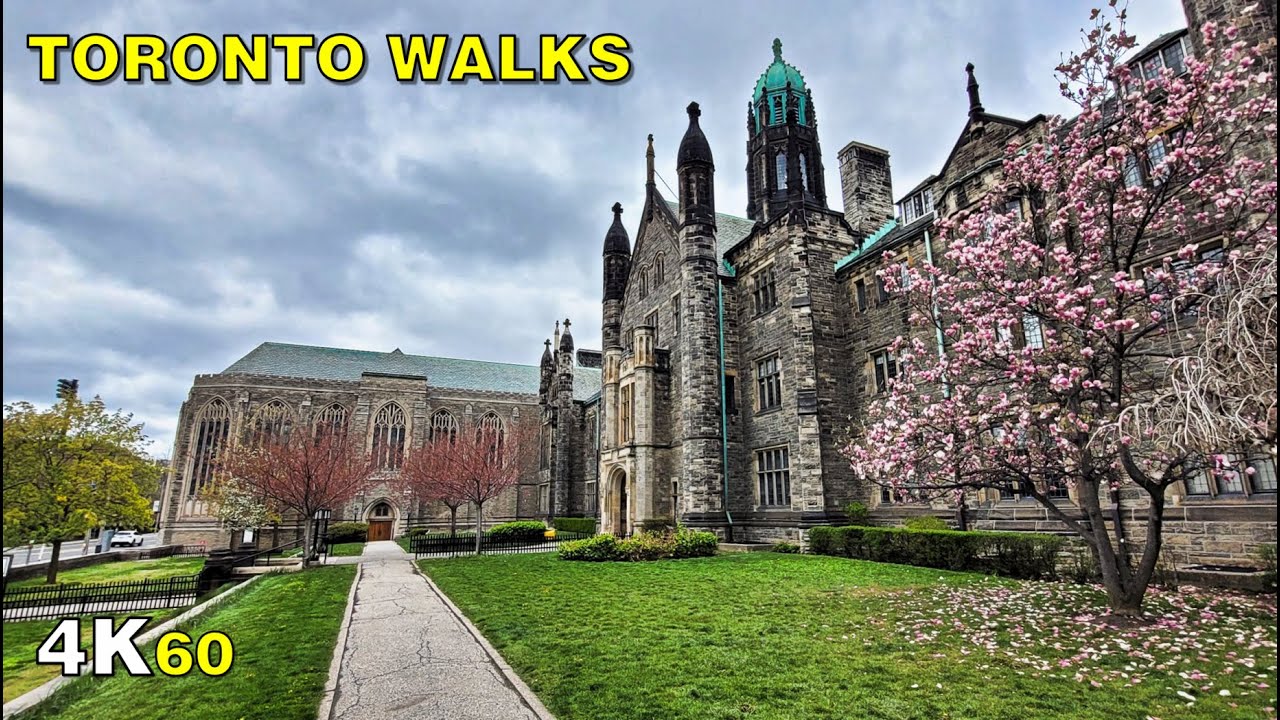 University Of Toronto Downtown St George Campus Walk (April 30, 2021 ...