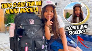 MOSTRANDO MEU MATERIAL ESCOLAR 2025 ! * o que tem na minha mochila 🎒*