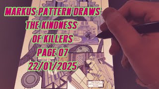 Markus Pattern Inks Kindness of Killers: Samurai Horror Comic