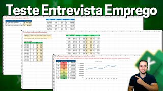 Caiu em Entrevista de Emprego! Teste Excel Passo a Passo + Planilha Grátis