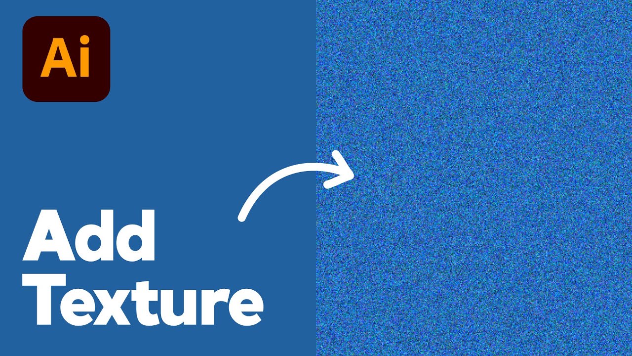 How To Add Grain Texture In Illustrator Youtube