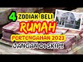 HEBOH! 4 ZODIAK BAHAGIA BESAR! DAN BELI RUMAH DI PERTENGAHAN 2023, Perhitungan Kitab Zodiak! 🌏