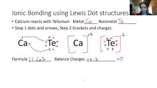 Ionic Bonding Practice