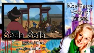 Nondisney Voice Of Finland - Seela Sella