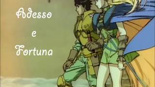 Record of Lodoss War - Adesso e Fortuna ~ Honoo to Eien (original lyrics with english subs video)