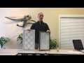 Pleated vs. Fiberglass Air Filter Demonstration