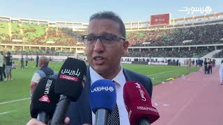 عادل هالا نائب رئيس الرجاء: كنهديو التتويج للجماهير.. والعصبة هدف الموسم المقبل