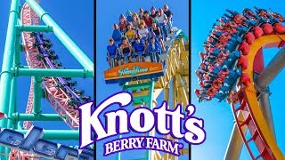 Top 10 Fastest Rides & Roller Coasters at Knott's Berry Farm