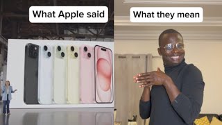 iPhone 15: What Apple Said vs What Apple mean