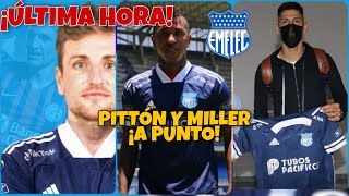 🔵 ¡BOMBAZO! BRUNO PITTÓN al EMELEC INMINENTE | MILLER BOLAÑOS afirma que NEGOCIARÁ con el BOMBILLO!!