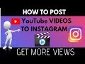 How To Post A Youtube Video On Instagram