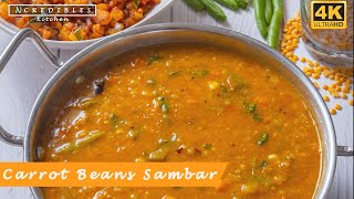 Easy \u0026 Simple Sambar | 4K | அவசர சாம்பார் | Emergency Sambar | How to make Sambar in Cooker |