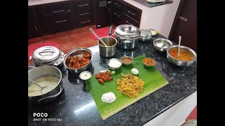 1 Hour Non Veg Lunch Perfect Menu, Measures, Timings, Few Vessels Gowri Samayalarai