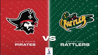 Bradford Rattlers vs Ville-Marie Pirates. Nov 17, 2024