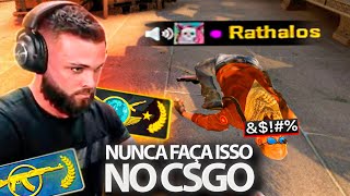 O dia que “TRETEI” com um player no CSGO - Não seja CHATO e TOXICO assim (do OURO ao GLOBAL)