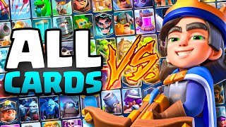 LITTLE PRINCE vs ALL CARDS! (*NEW* Clash Royale Champion)