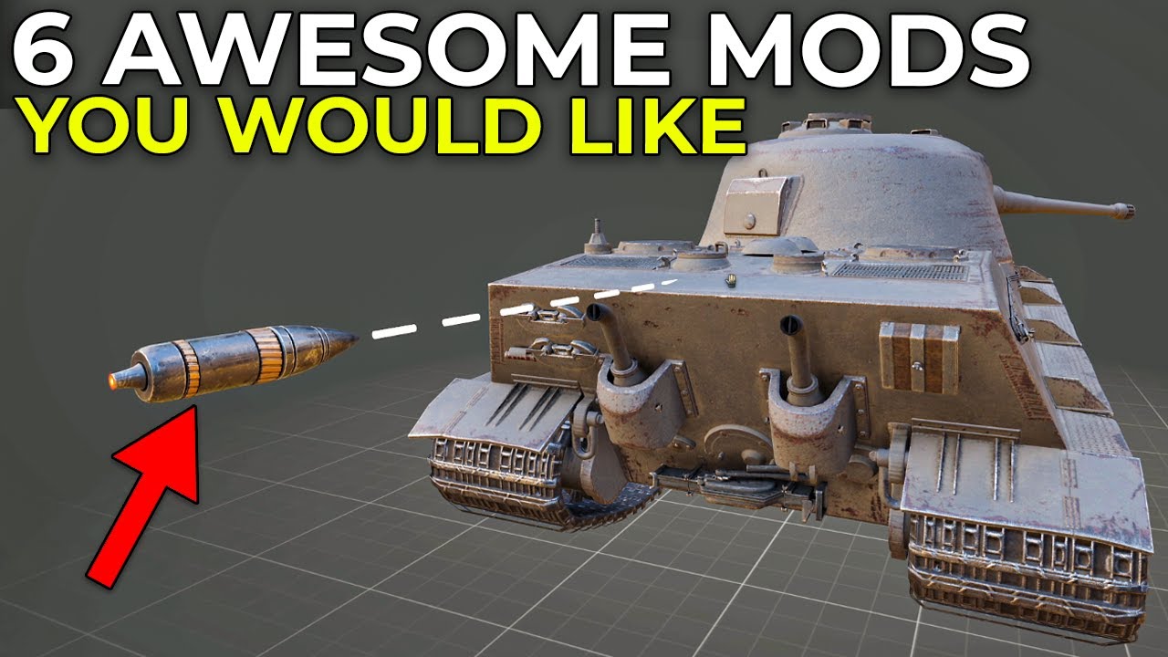 My Favorite Mods To Use In World Of Tanks | Aslain's WoT Modpack - YouTube