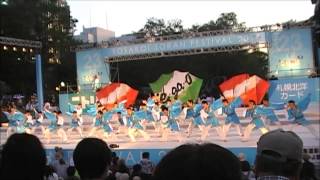 YOSAKOIソーラン祭り　RHKe・ga・o　2014大通西８丁目会場演舞　