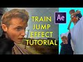 TRAIN JUMP effect tutorial (After Effects)