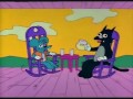 itchy and scratchy porch pals the simpsons