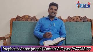 உன் நெருக்கத்திலிருந்து விடுதலை || prophet.Aaron Joseph || Daily honey|| 06.10.23